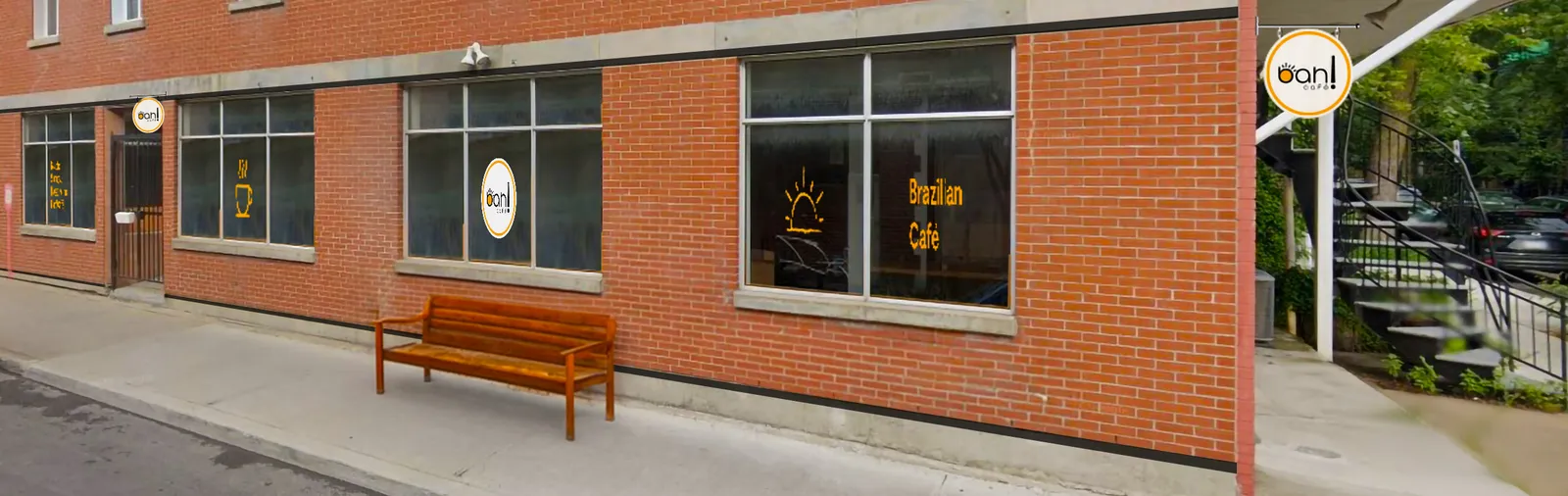 Façade du Bah! Café